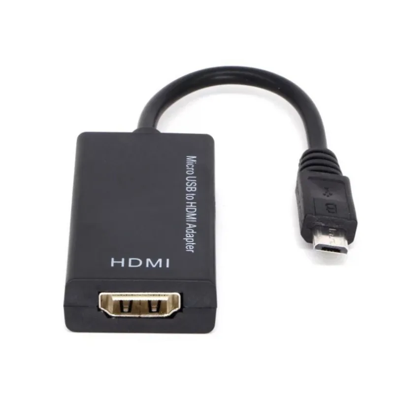 MHL Micro USB To HDMI-compatible Adapter Cable Universal Micro USB 2.0 MHL To Cable HD 1080P Mini Adapter Connection Converter