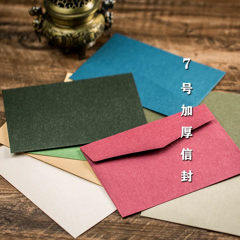 30pcs/lot Western Style Envelopes Small Business Supplies Gratitude Paper Postcards Envelopes for Wedding Invitations Stationery