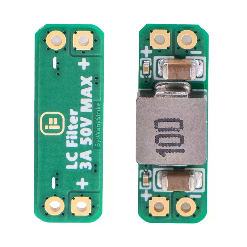 IFlight LC Filter Module 3A 50V With Reverse Polarity Protection For FPV Drone Camera AV Transmitter Parts