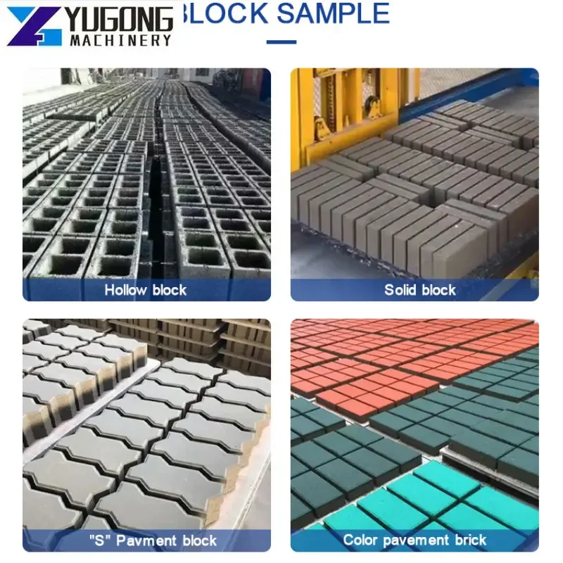 New Design Brick Making Machinery Hollow Block Making Machine Manual Pressing Interlock Brick Making Machine