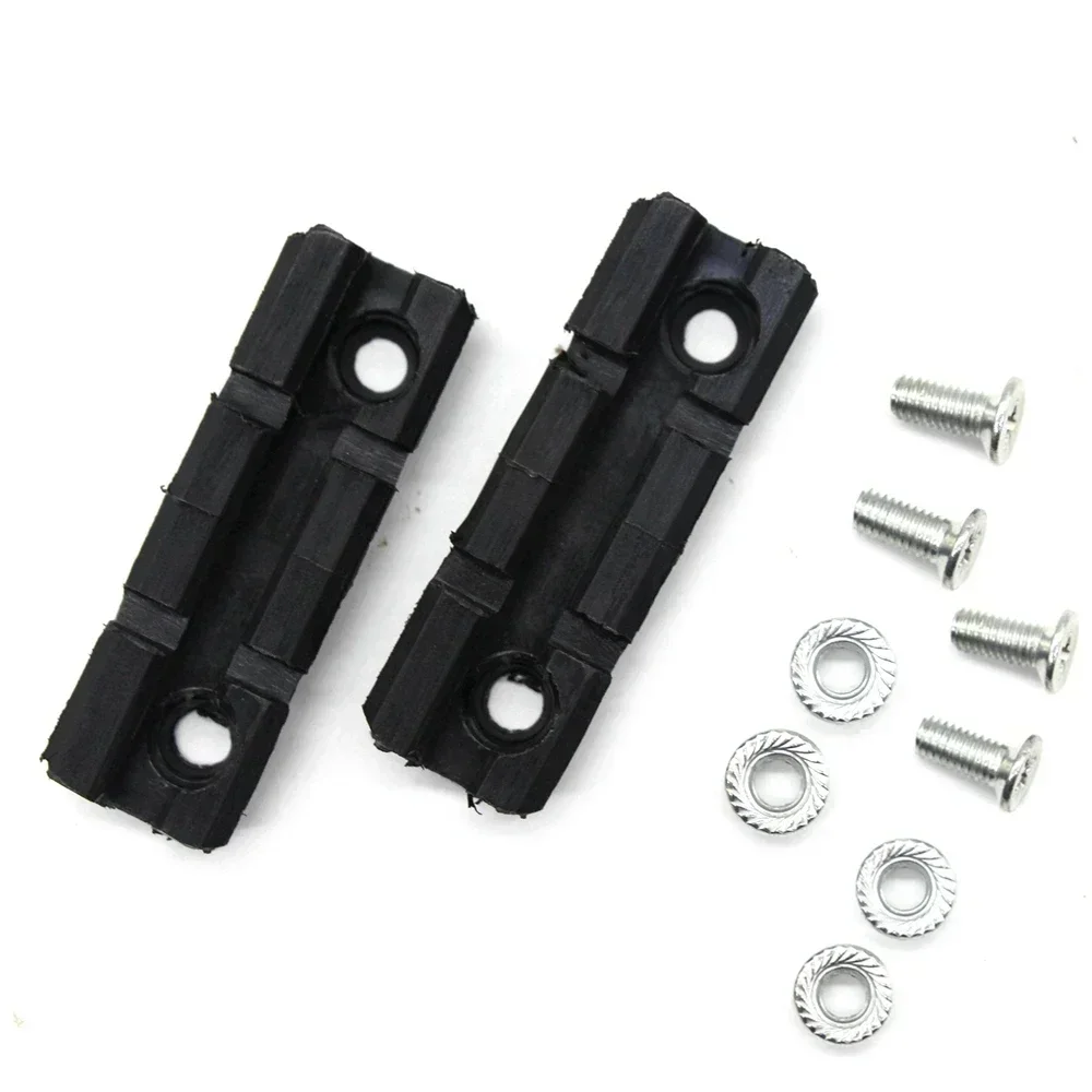 Tactical Drop Leg Platform Magazine Base Hunting Thigh Gun Holster Back Clip Rail GL 17 9mm Equipment