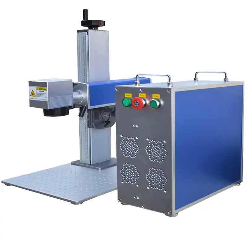 

desk top ipg raycus max jpt fiber laser marking machine 20w 30w 50w for plastic steel aluminum