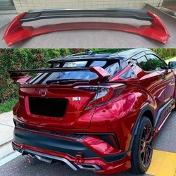 High Quality ABS Plastic Color Rear Spoiler Trunk Lip Wing Sport Accessories Kit For Toyota CHR C-HR 2016 2017 2018 2019