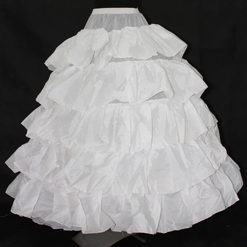 

Hot Sale Ball Gowns Ruffle Puffy Petticoat Marriage Quinceanera Bride Skirt Crinoline Underskirt Wedding Accessories