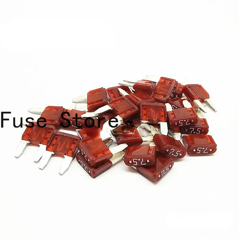 

10PCS Imported Car Small Insert Fuse 029707.5WXNV 297 7.5A 32V Original