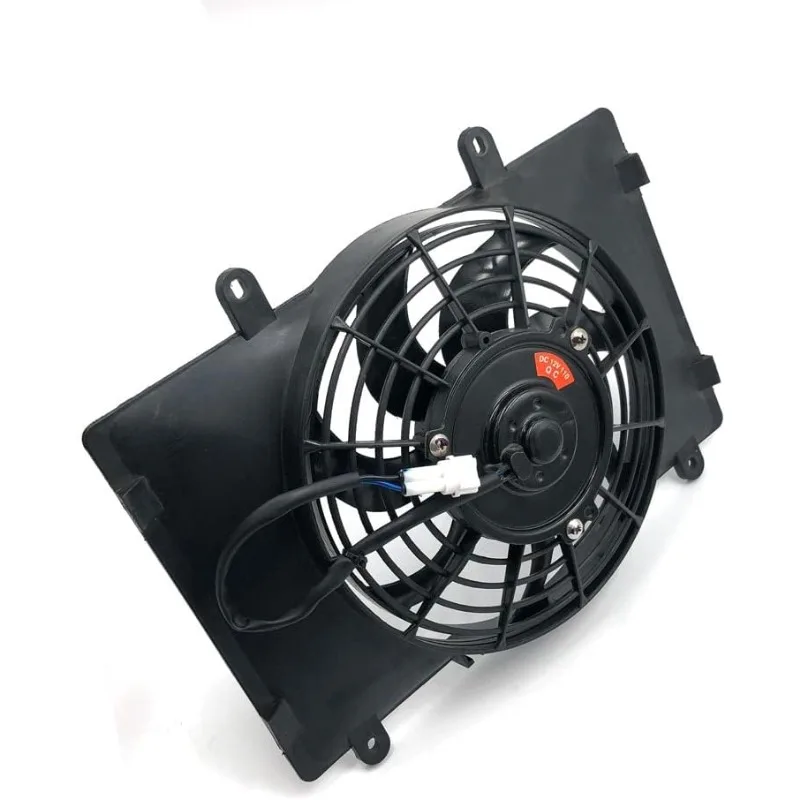 YANHAO قسط قطع غيار الدراجات النارية مروحة تبريد المياه ل HISUN 700cc 500cc HS700 مروحة مشعاع Massimo BENNCHE TSC ATV رباعية