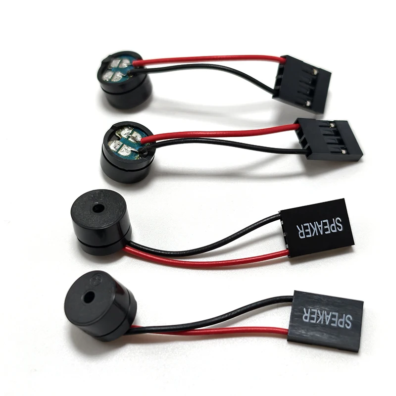1pcs PC Motherboard Buzzer Alarm Small Horn Internal Case Speaker for Desktop Computer