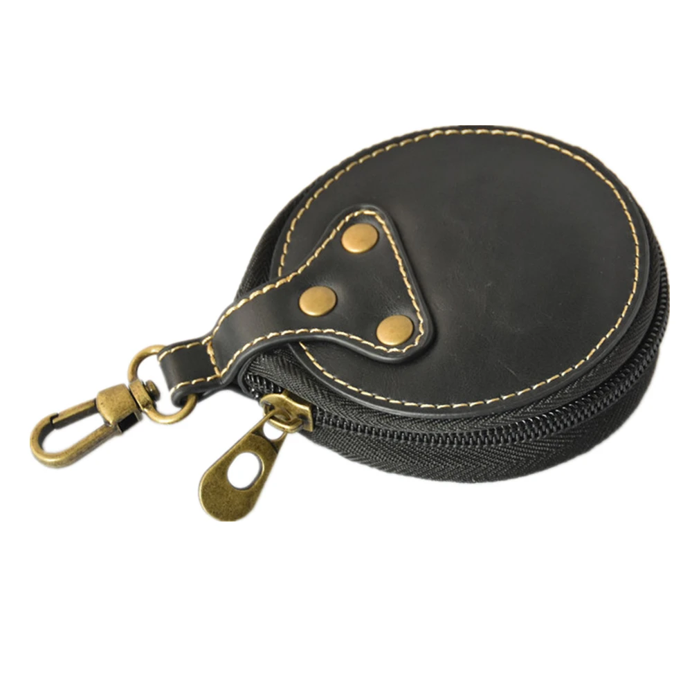 Bolsa de almacenamiento de batería de filtro Vintage, bolsa protectora de cuero PU para batería de cámara DSLR sin espejo