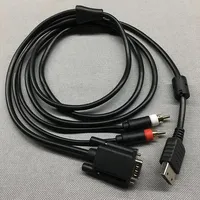 1.8M  Cable for SEGA DC Game Console To VGA-BOX Cable DC128 Connection Monitor Cable TV Video Cord