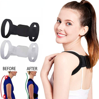 1Pc Adjustable Therapy Posture Corrector Shoulder Support Back Brace Posture Correction Back Support Shoulder Belt Massager Tool