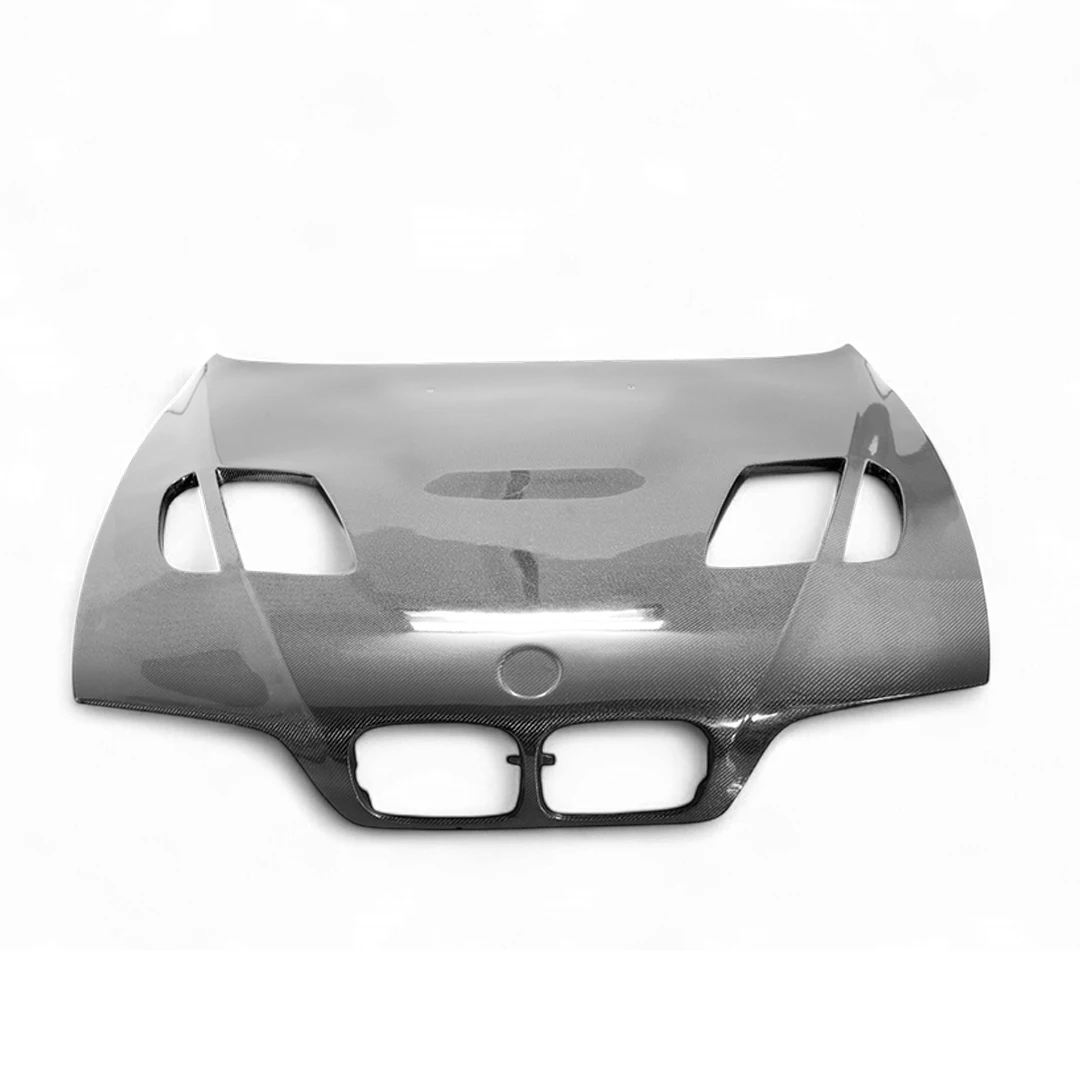

New GTR Style Carbon Fiber Front Engine Bonnet Hood for E39 1995-2003 Auto Parts Condition