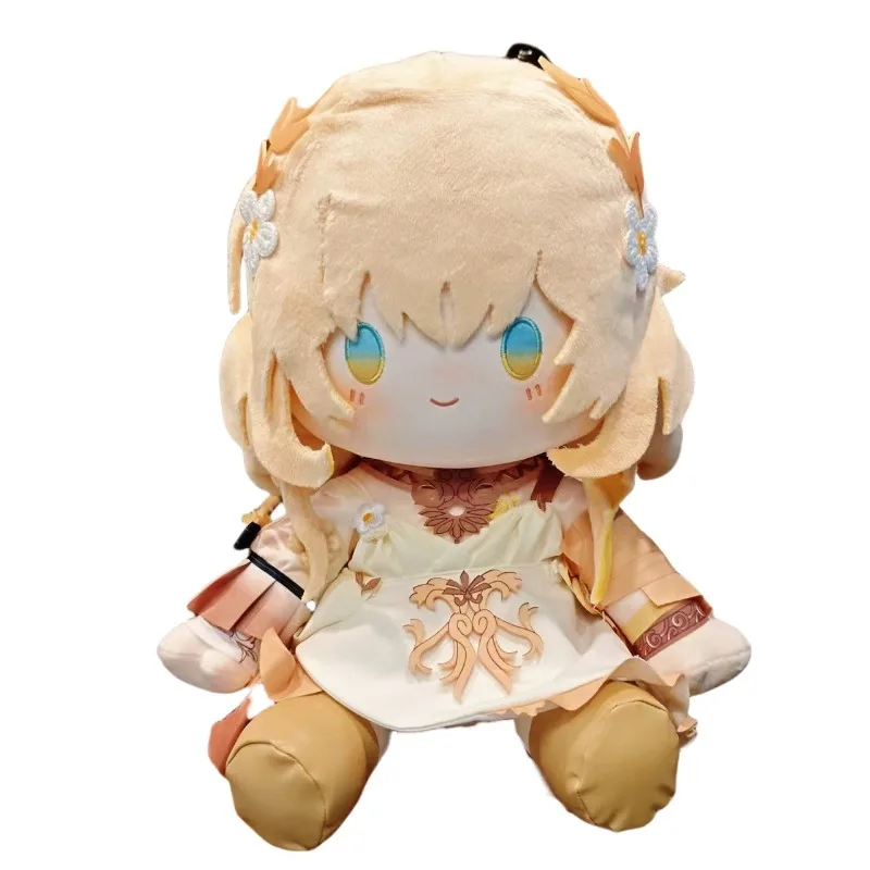 

40cm Aglaea Plush Doll Game Honkai Star Rail Stuffed Cute Sitting Posture Soft Hugging Pillow Figure Mascot Cosplay Doujin Gifts