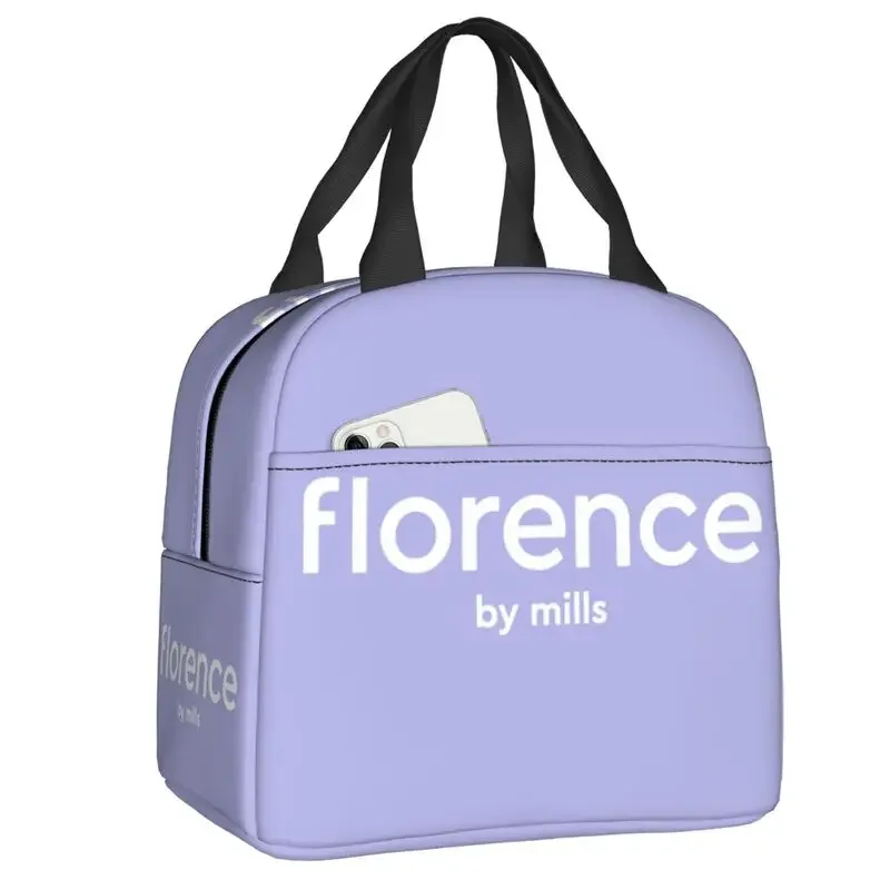 Florence By Mills Insulated Lunch Bag for Work School Leakproof Thermal Cooler Lunch Box Women Children Food Container Tote Bags