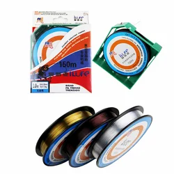 Fishing Line 150M Fluorocarbon Rope Wire Carbon Fiber Leader Saltwater Fly Line Super Strong Monofilament Nylon Carp Fish Line