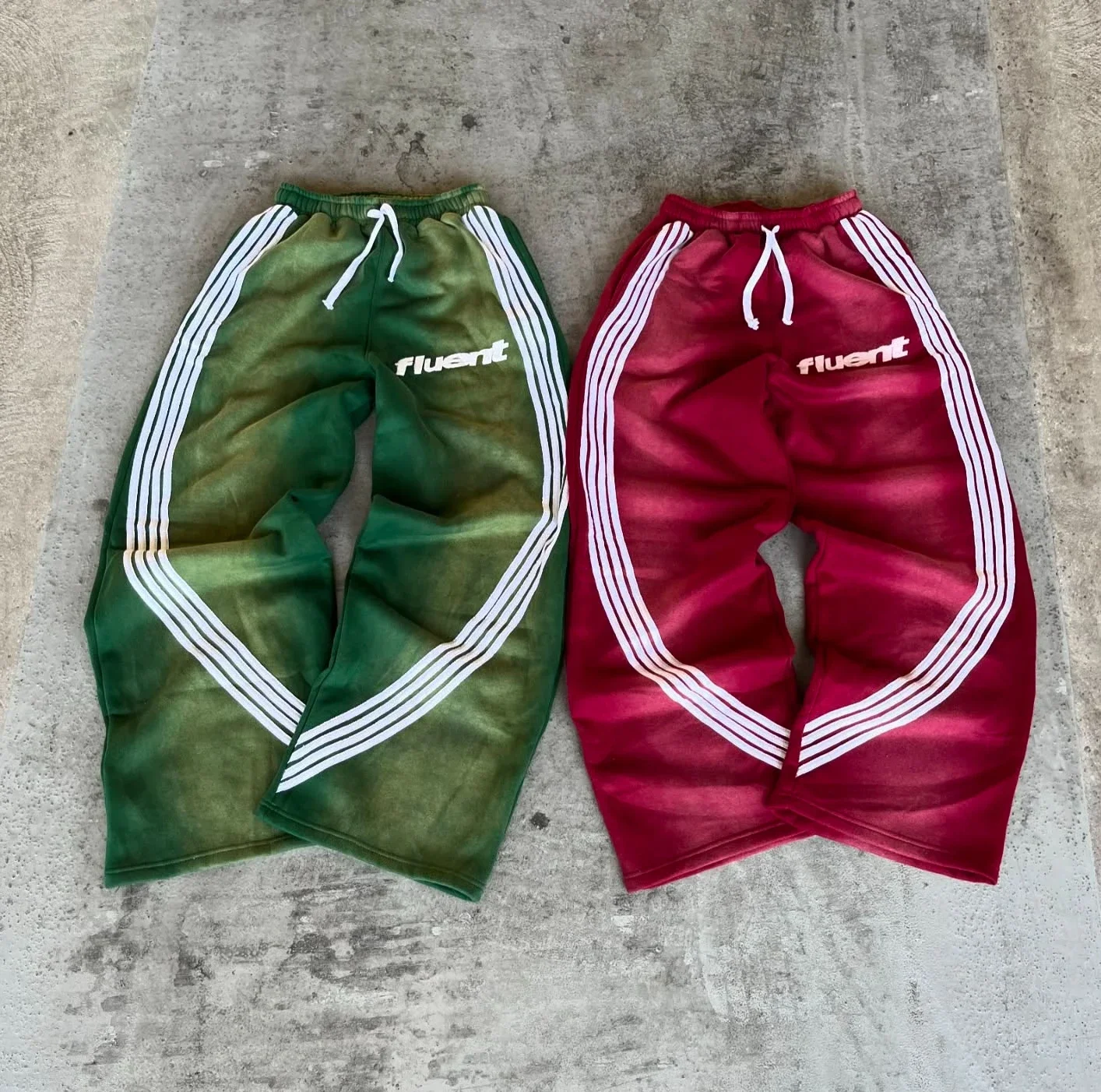 Trend Classic Tracksuit Color Pants Casual Street Sports Pants Multi-Color Wear Comfortable Fabrics Harajuku Men And Women Wear