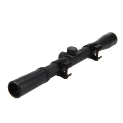 4x20 Scope Hunting Optical Tactical Riflescope Telescopic Sight Fit 11mm Rail Gun