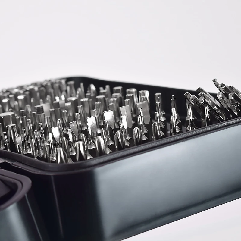 Imagem -03 - Conjunto de Chave de Fenda Múltipla com 154 Bits de Precisão Mini Ferramentas Manuais para Casa Computador Caixa de Ferramentas de Reparo de Telefone Chave de Fenda 170 em