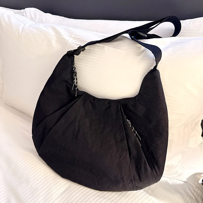 Waterproof Nylon  Yoga Bag Short Trip Lightweight Resistant Large Shoulder Crossbody Bags for Women