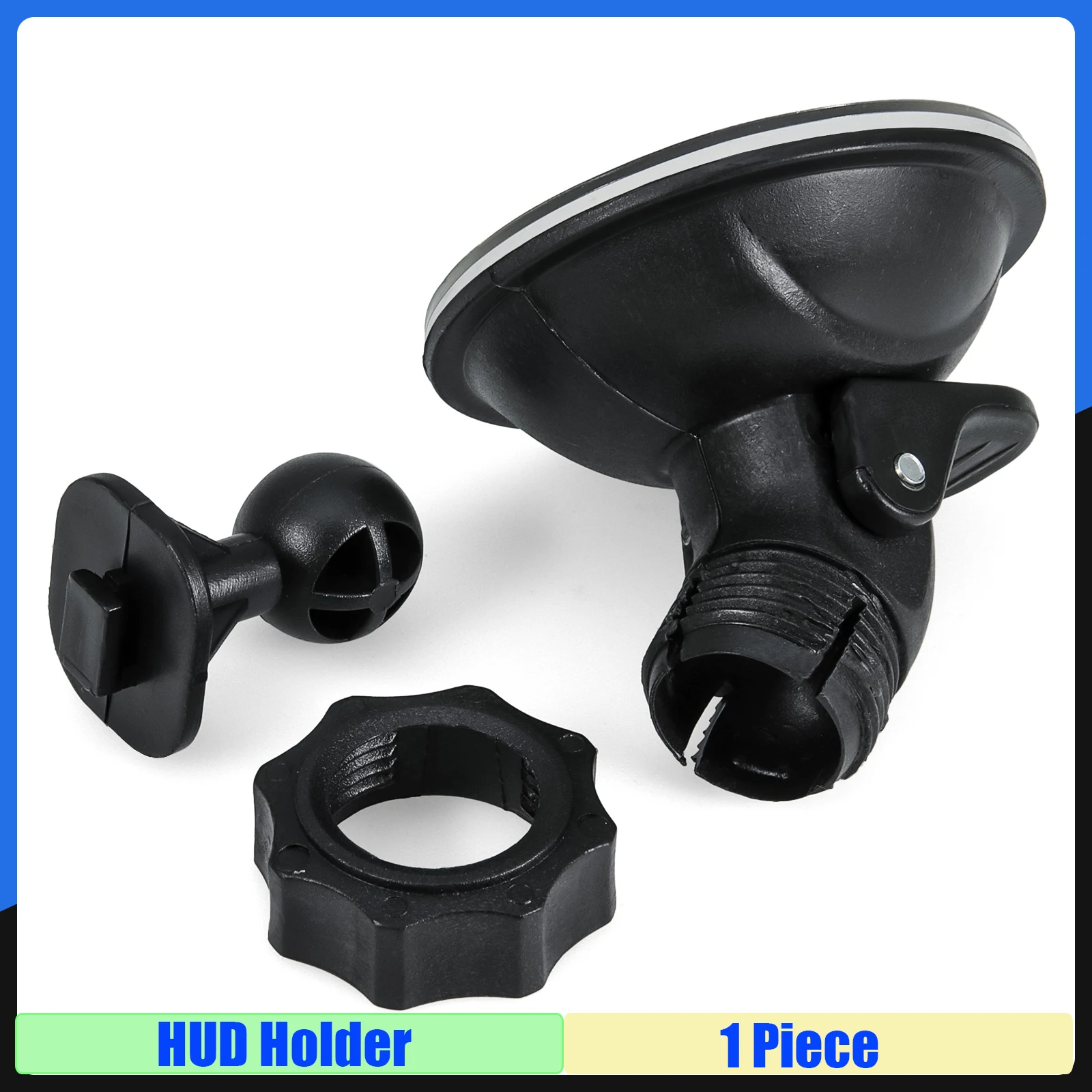 MAIMEIMI Car DVR Camera Stand Holder 4x4 HUD Holder Suction Cup Mount GPS Navigation Camera Sucker Vehicle Recorder Suction Cup