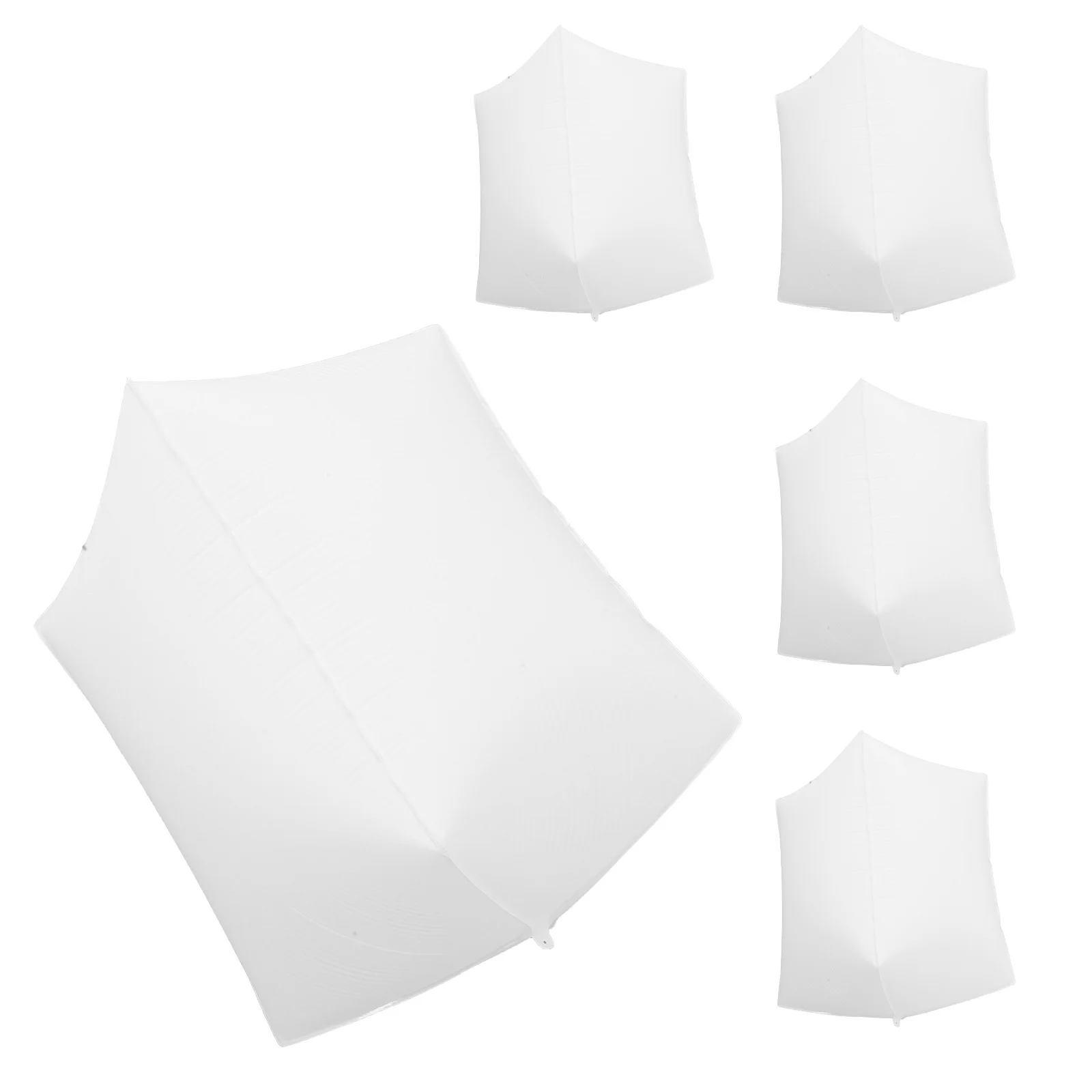 

5Pcs Inflatable Square Balloons Writable Floating Party Decorations Birthday Wedding Birthday Decor