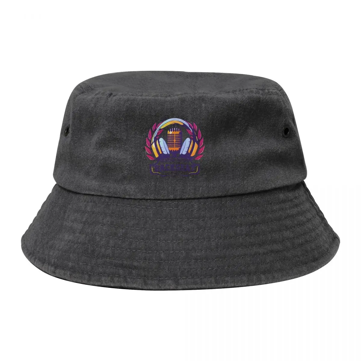 

Backseat university - large logo Bucket Hat Anime Luxury Hat western Hat Beach Boy Women's