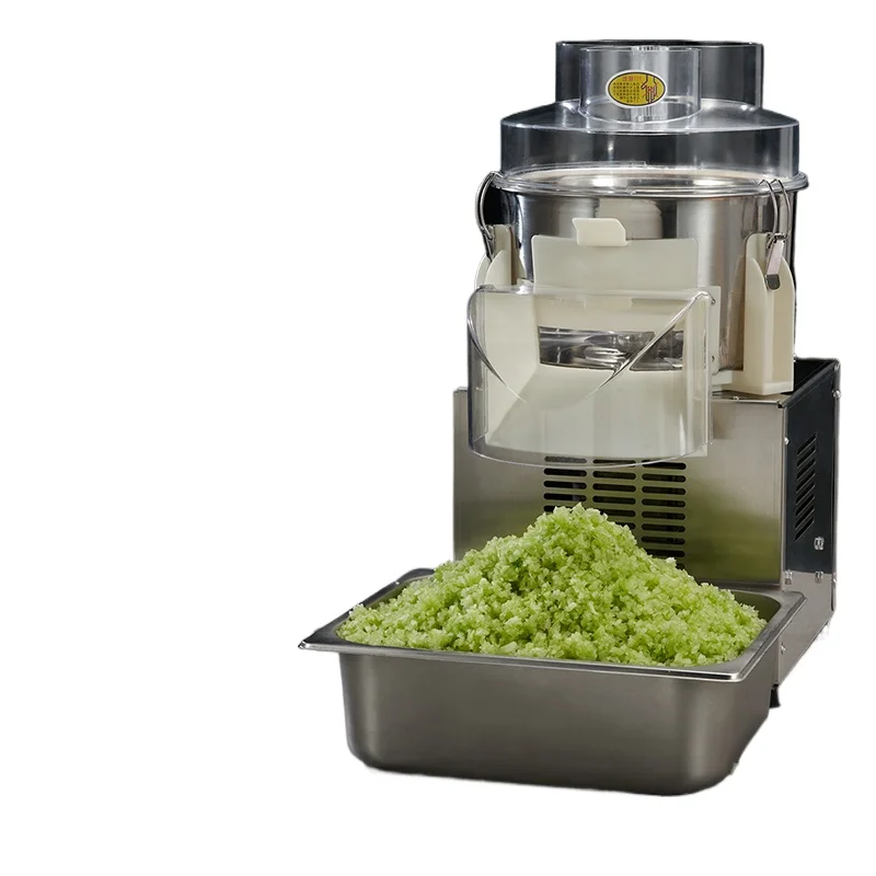 

Commercial electric vegetable brake, garlic and ginger beater, granular canteen vegetable stuffing meat grinder