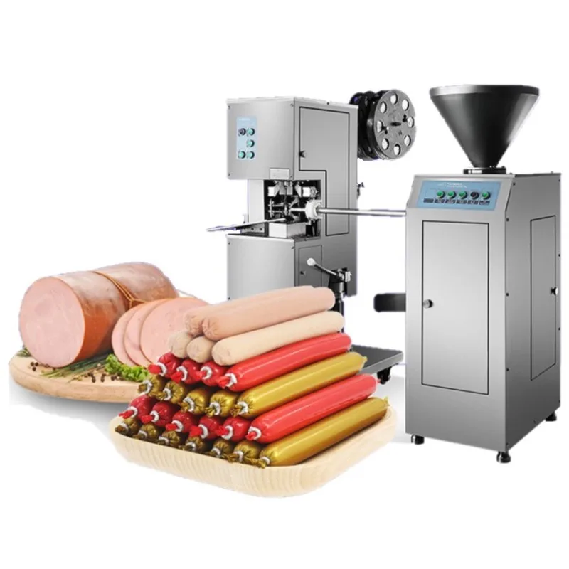 เครื่องบรรจุไส้กรอกแบบสุญญากาศระบบอัตโนมัติสำหรับอุตสาหกรรม