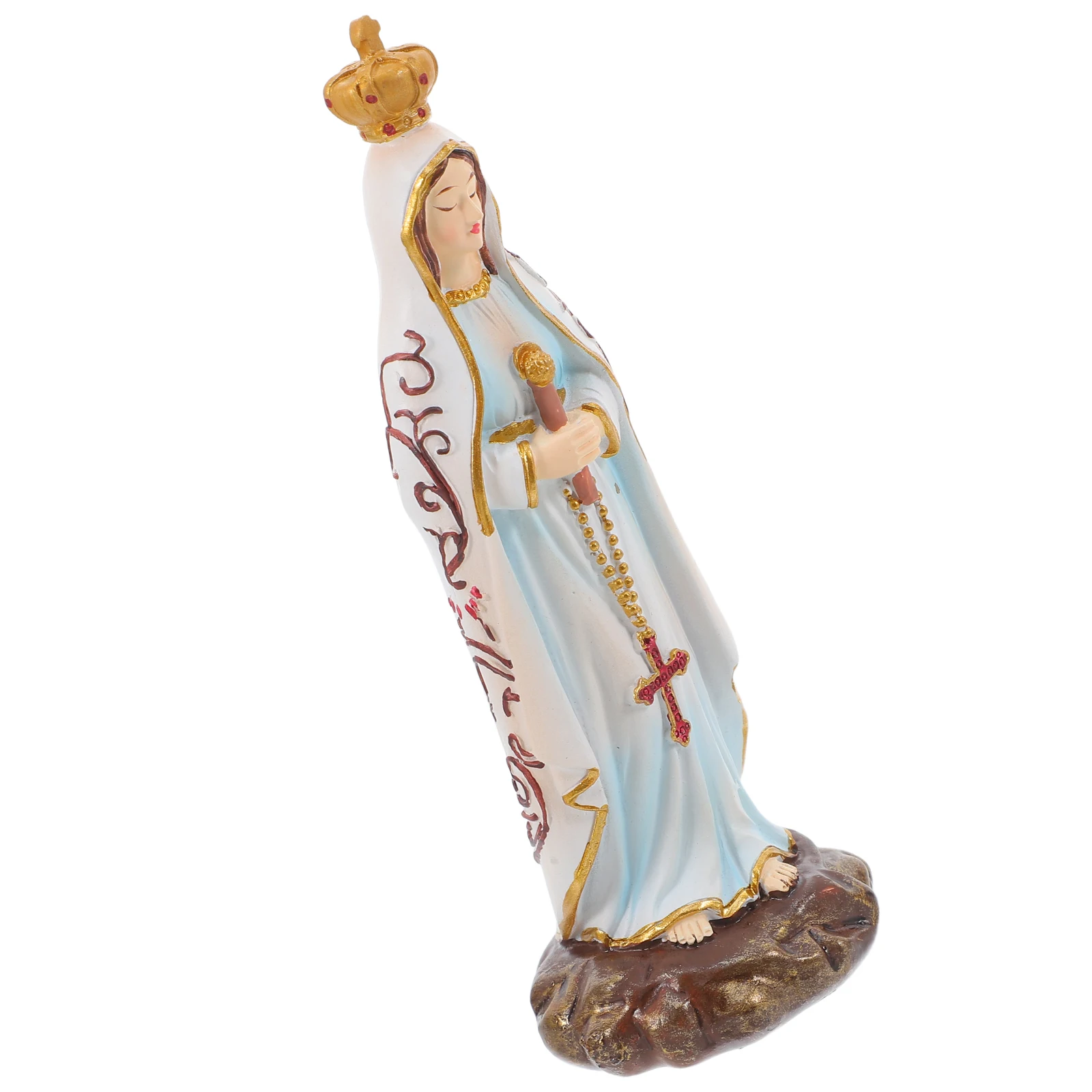 

Ornaments Mini Size Holy Sculpture Statue Resin Catholicism
