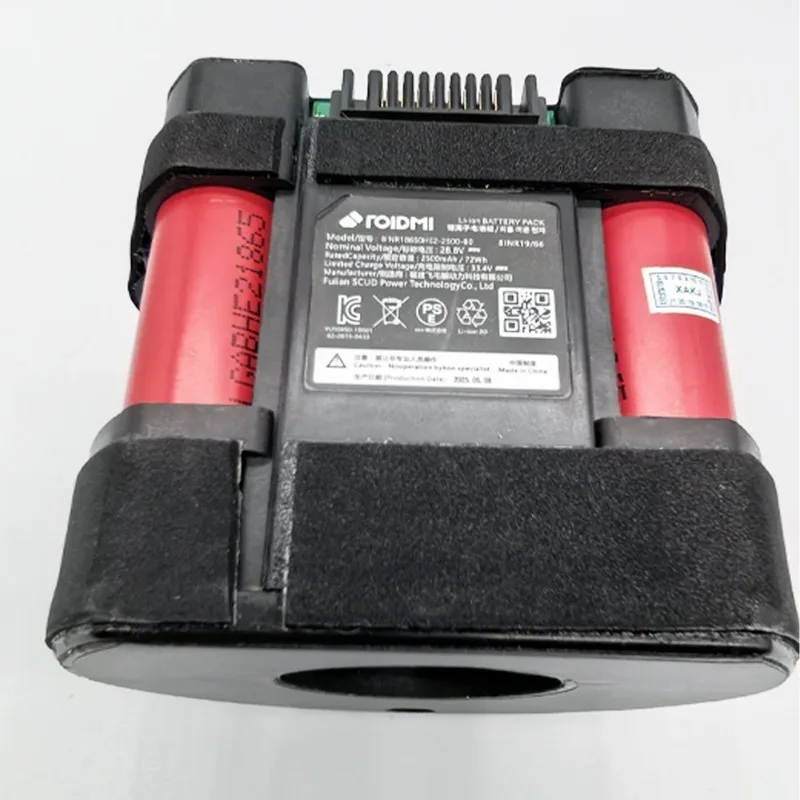 

100%New Original 28.8V 2500mAh 8INR18650HE2-2500-B0 for Roidmi NEX NEXS Plus NEX2 X20 XCQ06RM Vacuum Cleaner Battery✈️✈️