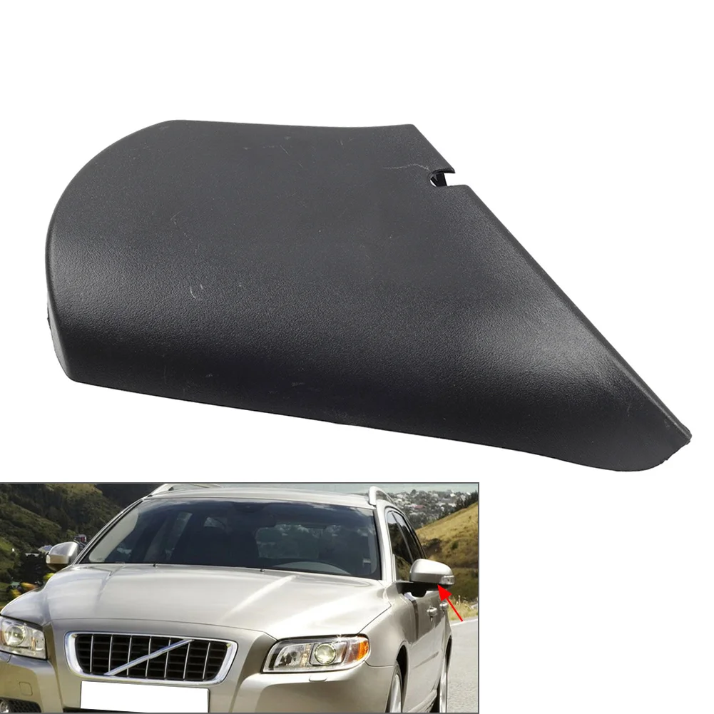 1Pc 30716500 Exterior Mirrors Side Rearview Mirror Cover Cap ABS Left For Volvo S80/L 2007-2016