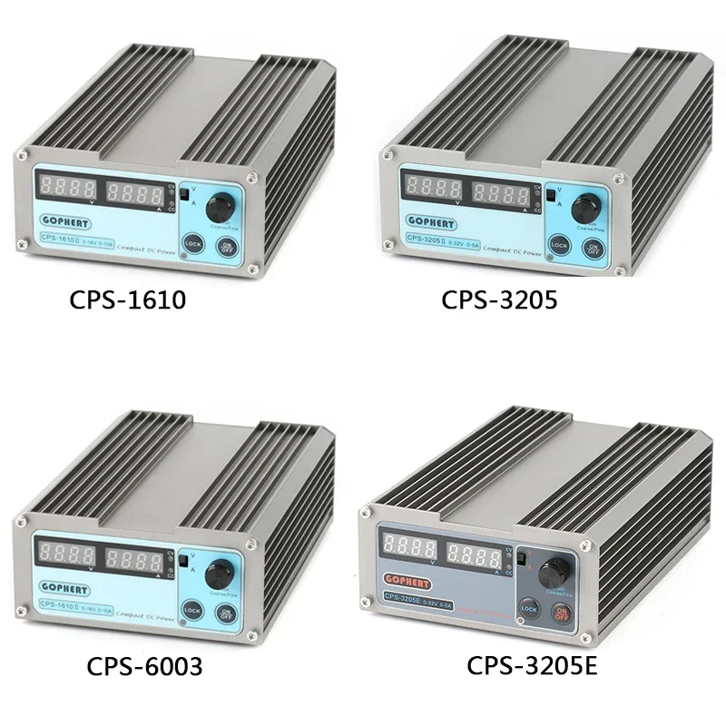 CPS-3205 3205II Adjustable Mini Digital Switching DC Power Supply OCP/OVP/OTP 0.001A 0.01V 30V 32V 5A 60V 3A 16V 10A