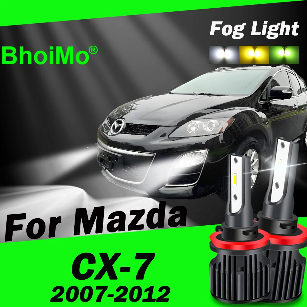 

For Mazda CX-7 Led CX7 Front Fog Light Lamps Bulb 2007 2008 2009 2010 2011 2012