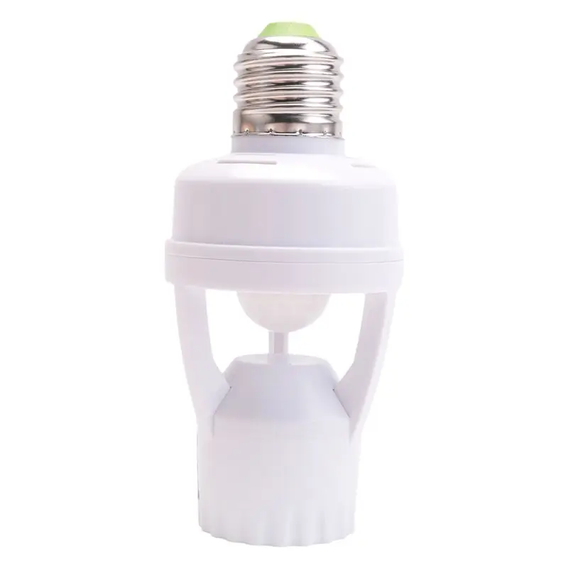 Y50A-AC 110-220V 360 Degrees Pir Induction Motion Sensor IR Infrared Human E27 Plug Socket Switch Base Led Bulb Lamp Holder