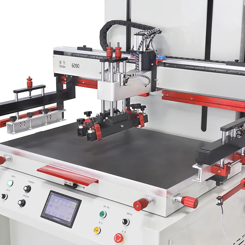 Double motor screen printing machine, screen ink, solder paste, glass plastic shell screen printing machine