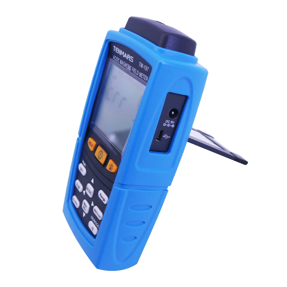 Tenmars TM-197 Digital AC/DC Magnetic Field Meter 0~3000mT 0~30000G (Gauss)