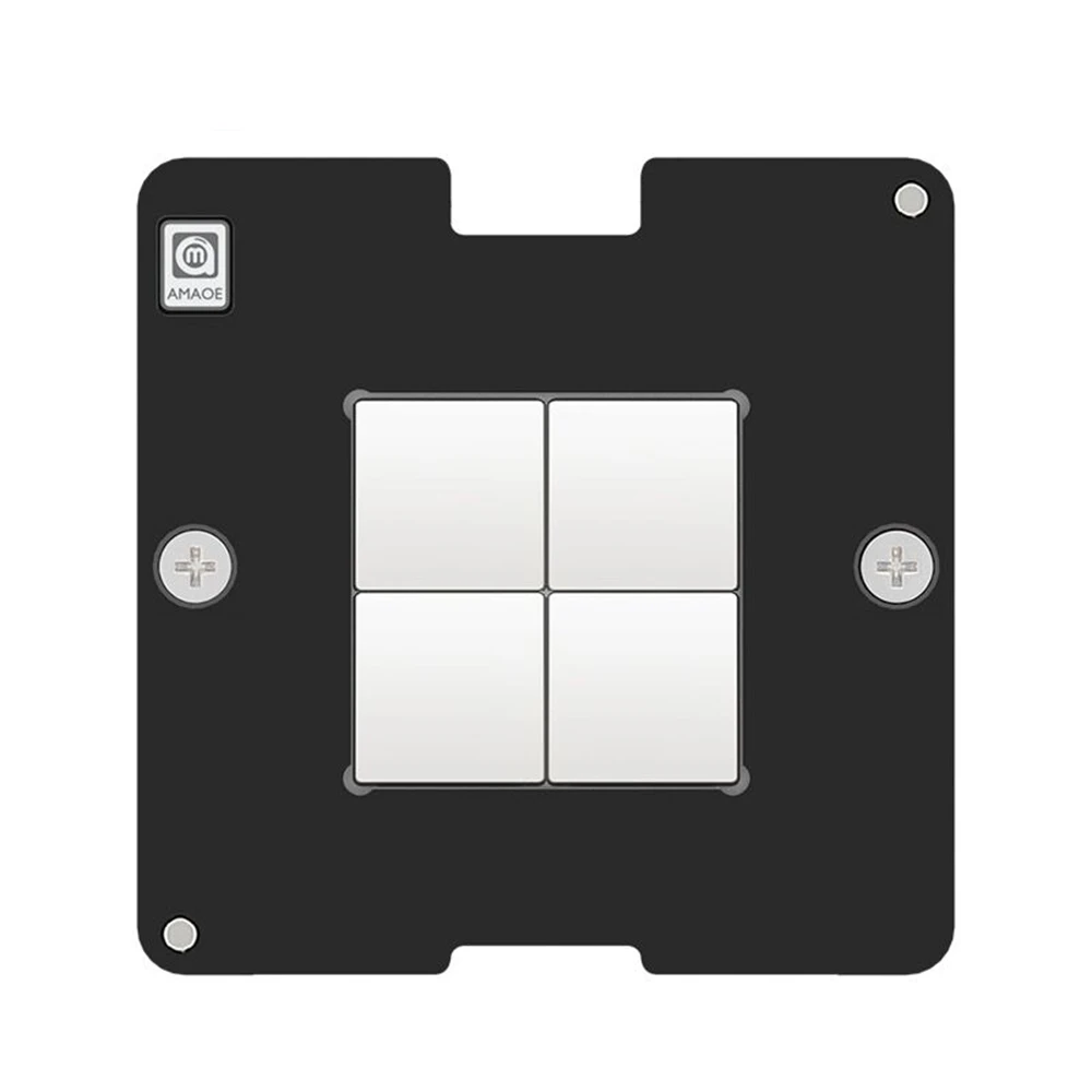 AMAOE Planting Tin Platform Kit For SRGKK SRGKF SRG0N SRGKL SRG0S I3-1005G1 FCBGA1526 CPU Stencil and Positioning Plate Tool