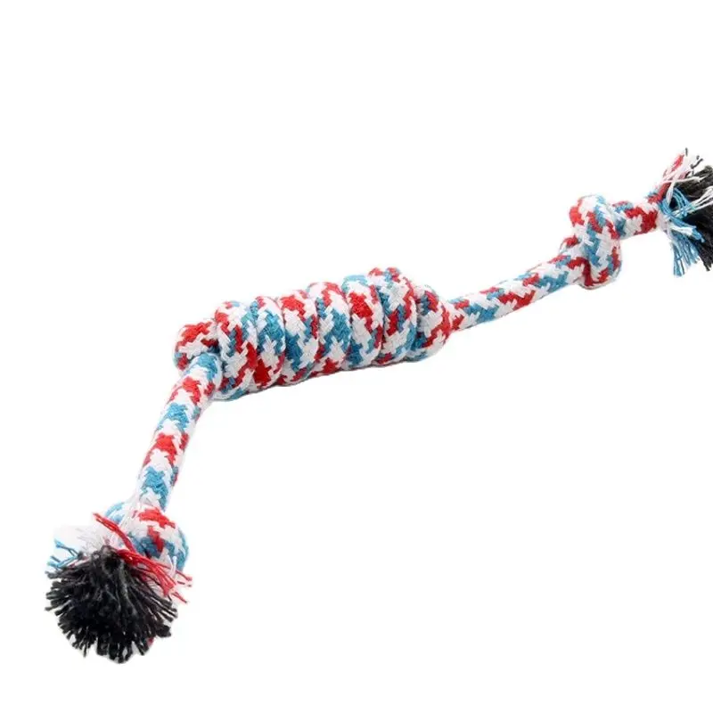 Dog Rope Chew Toy Outdoor Training Fun Playing Cat Dogs Toys For Large Small Dogs Durable Braided Rope Toy Antistress Fidget Toy