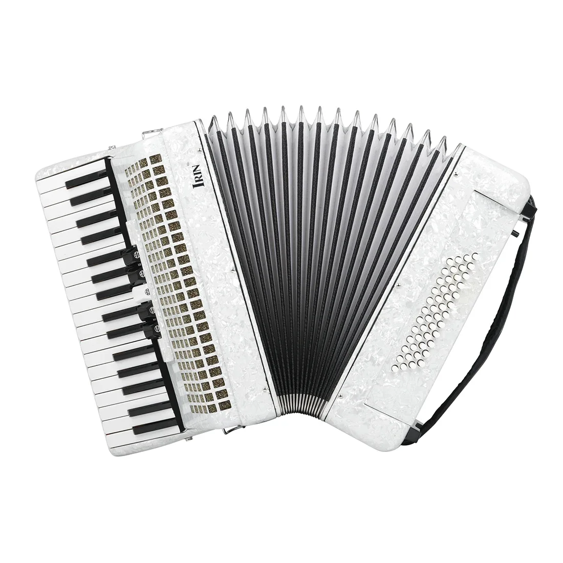 Wholesale IRIN 34 Key 48 Bass 5 Chorus Keyboard Musical Instruments Level Gig Professional Accordion