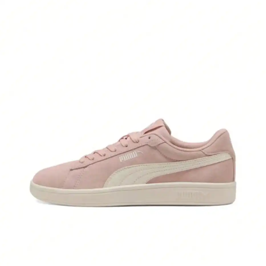 PUMA Smash Low-Top Skateboard Shoes, Wear-Resistant Thin Sole, Unisex, Pink