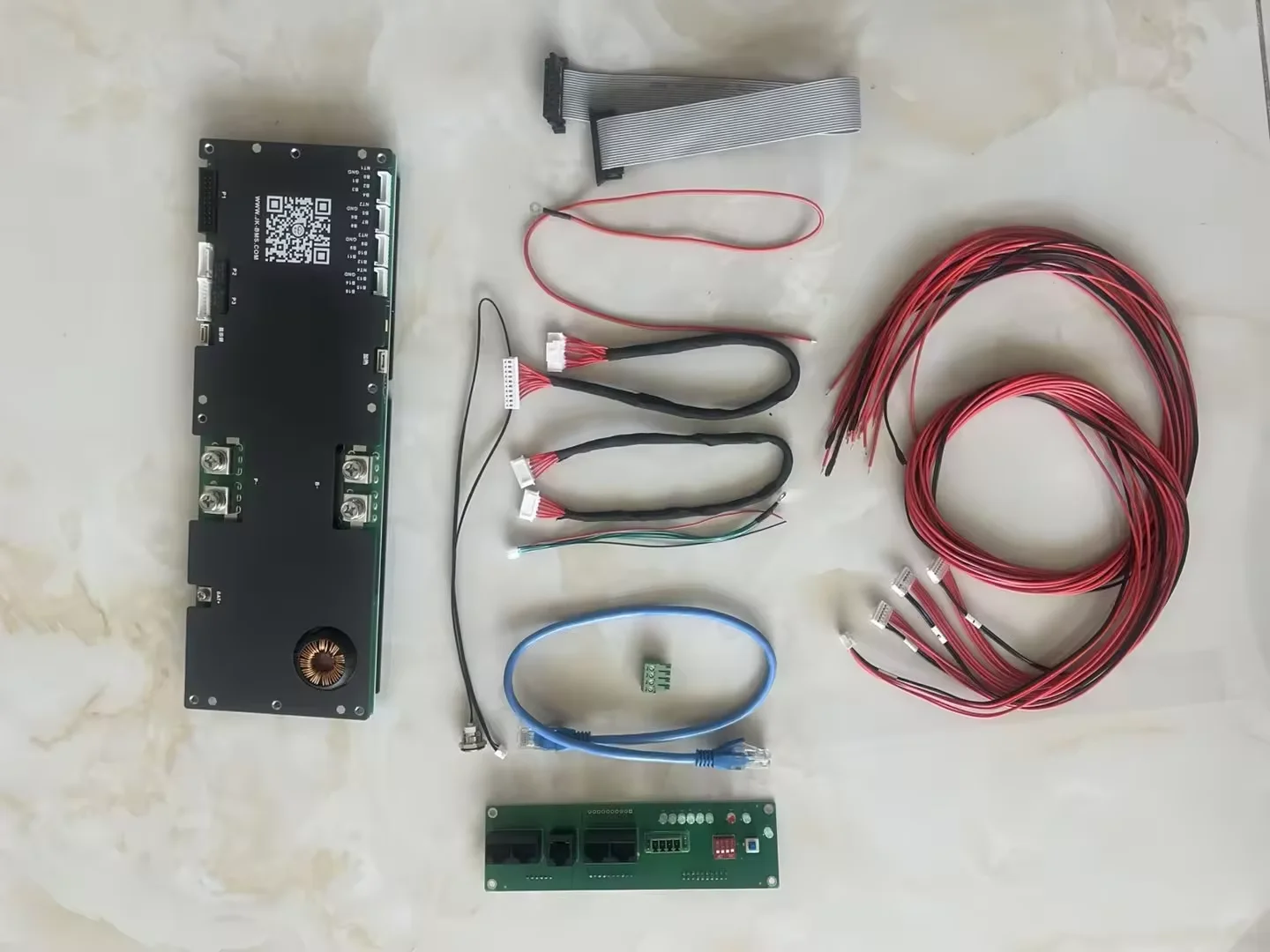 Smart PB2A16S20P V19  with 4.3 Touch Screen 100A 150A 200A 300A  JK BMS 16s 200a Bms 48v Lifepo4 Active Balancer Pace