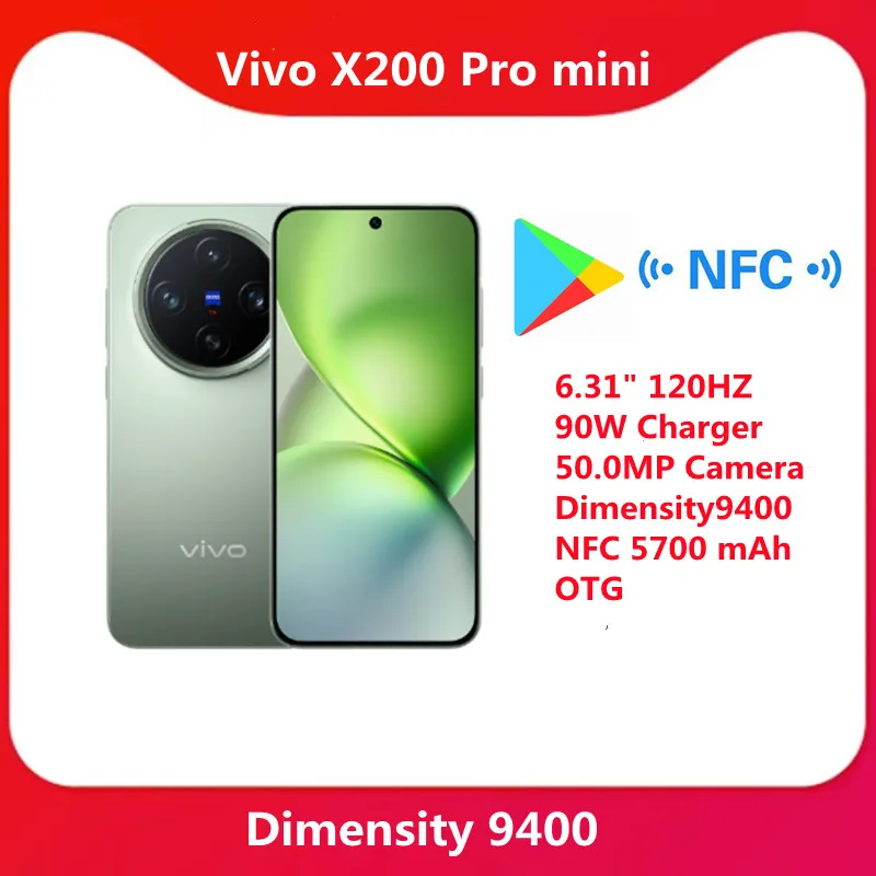 Original New Vivo X200 Pro mini Mobile Phone 6.31