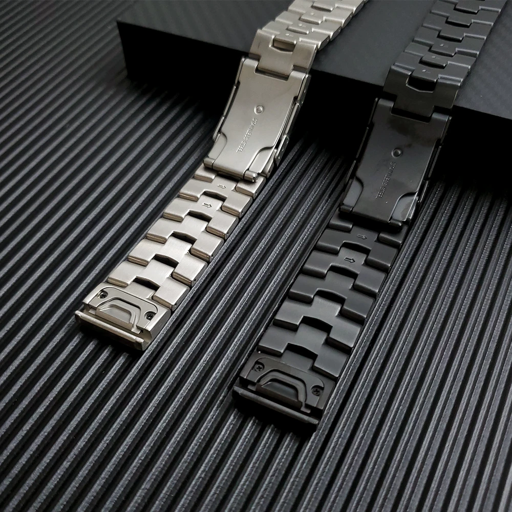 22mm 26mm Quick Fit Titanium alloy Strap For Garmin Descent Mk2/Mk2i/Mk1 D2 Bravo Charlie Delta PX G1 Solar Watch Band Bracelet