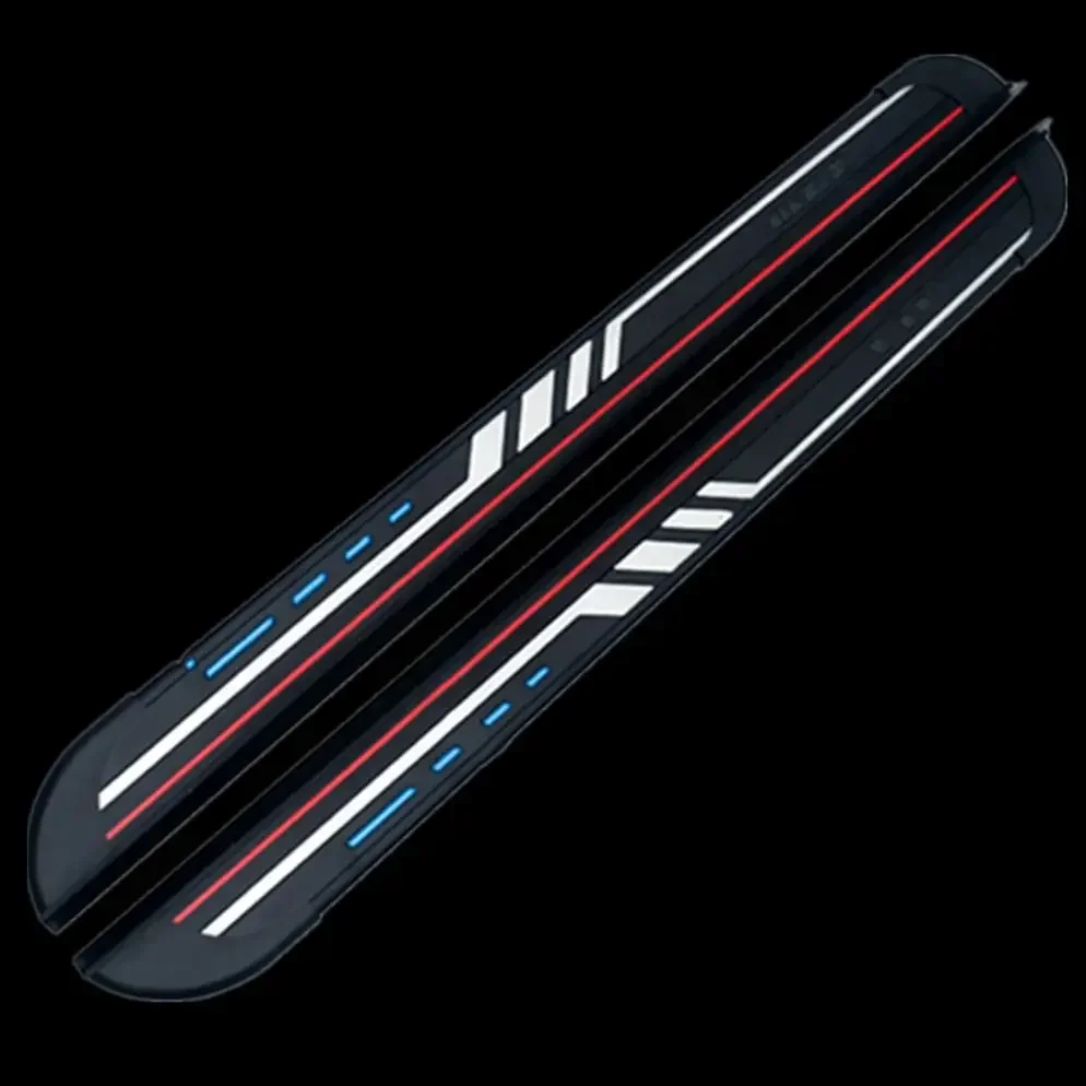

2Pieces Fits for Ford Explorer 2020-2022 Aluminum Side Step Pedal Nerf Bar Running Board Side Tube Platform