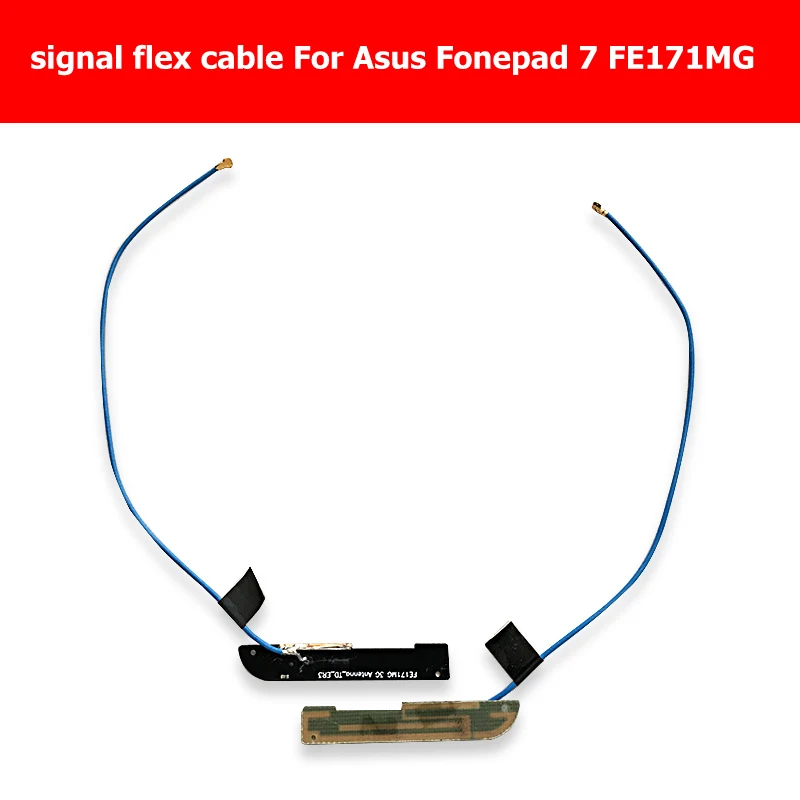 100% оригинальный гибкий кабель сигнала антенны для планшета Asus Fonepad 7 FE171MG, гибкий сигнальный кабель с заменой подключения платы, ремонт