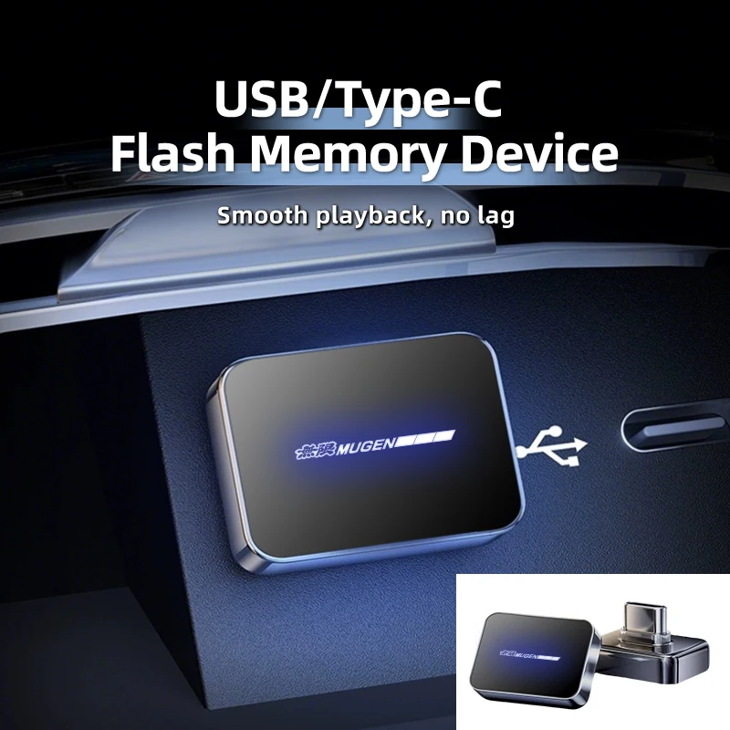 32 جيجابايت/64 جيجابايت سيارة صغيرة U القرص فلاش نوع-C/USB محرك الذاكرة جهاز لهوندا موجين سيفيك أكورد صالح جاز CRV BRV HRV انسايت الطيار P