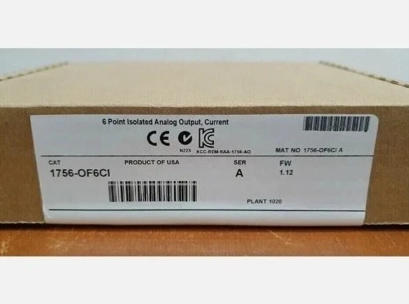 

Brand New Original 1756-OF6CI PLC module Fast delivery