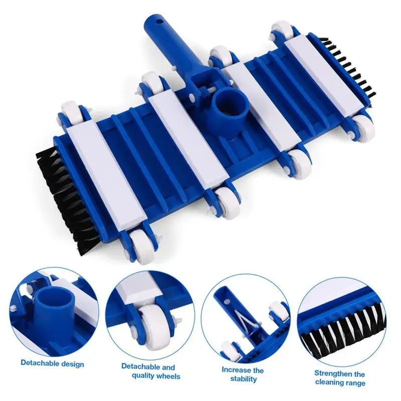 AA10RR Swimming Pool Brush Suction Vacuum Head Accessory Vaccum Cleaner Cleaning Accessories Cordless Cleaners Equipment