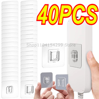 Ultra-strong Double Sided Adhesive Towel Hook Hanging Stickers To Hang Wall Mount Storage Socket Hooks Bathroom Kitchen Hook Kit