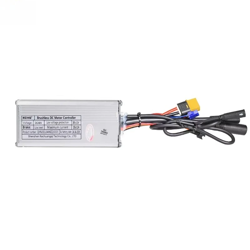 V20 Fat Electric Bicycle Controller 25km/h with Black Motor Wire Replacement Spare Part for QM V20 E-bike