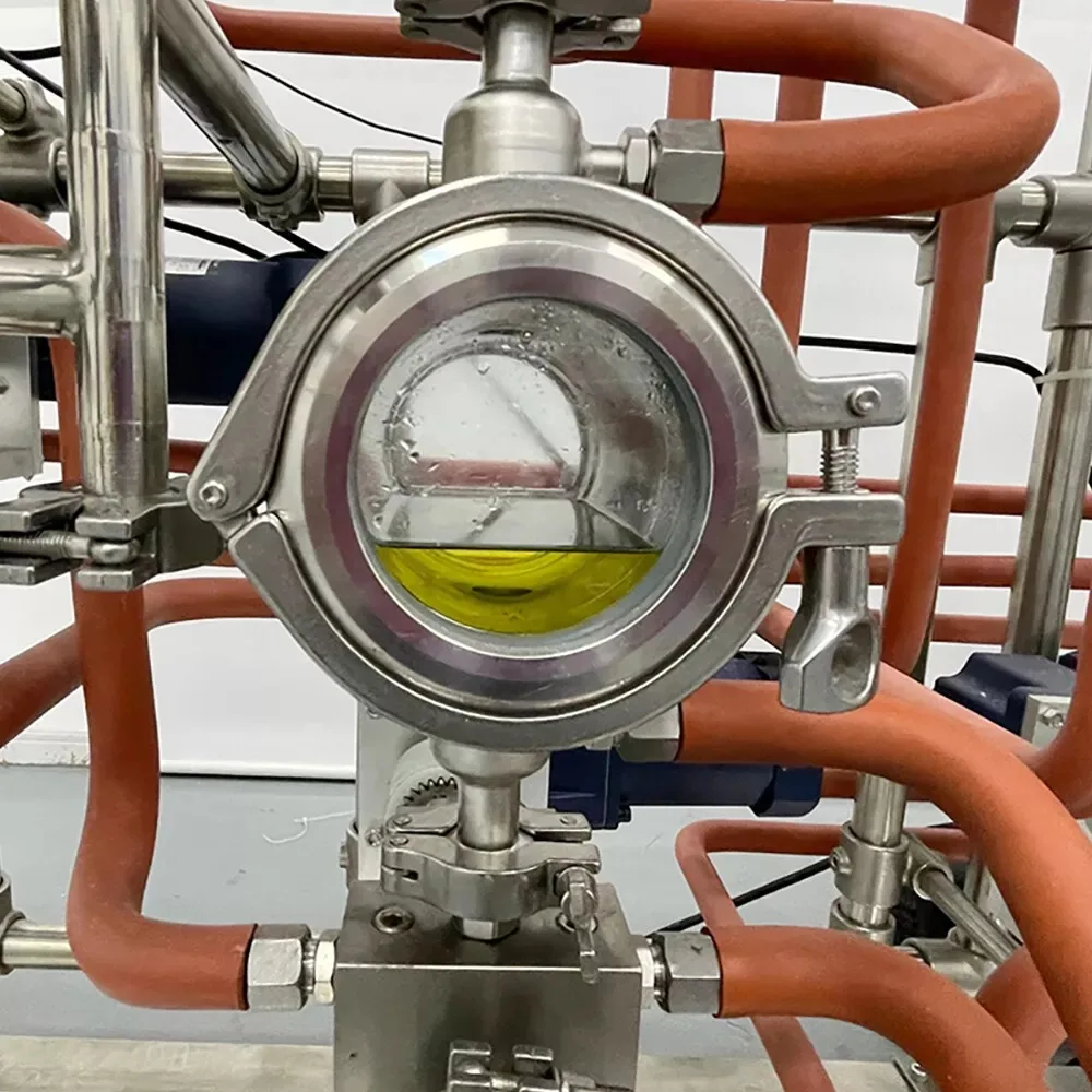 SS304 Short Path Molecular Distillation Essential Oil Distiller Turnkey Solution